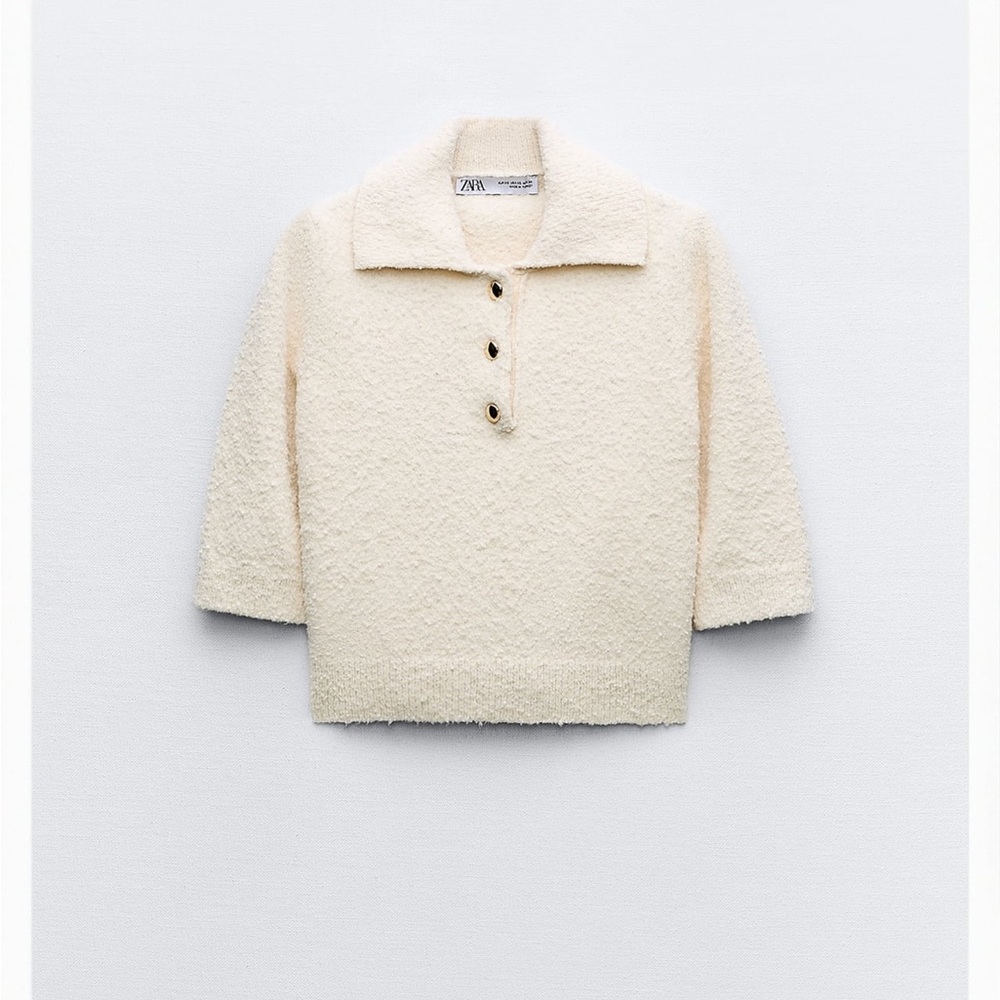 Zara buckle knit sweater *worn once*
